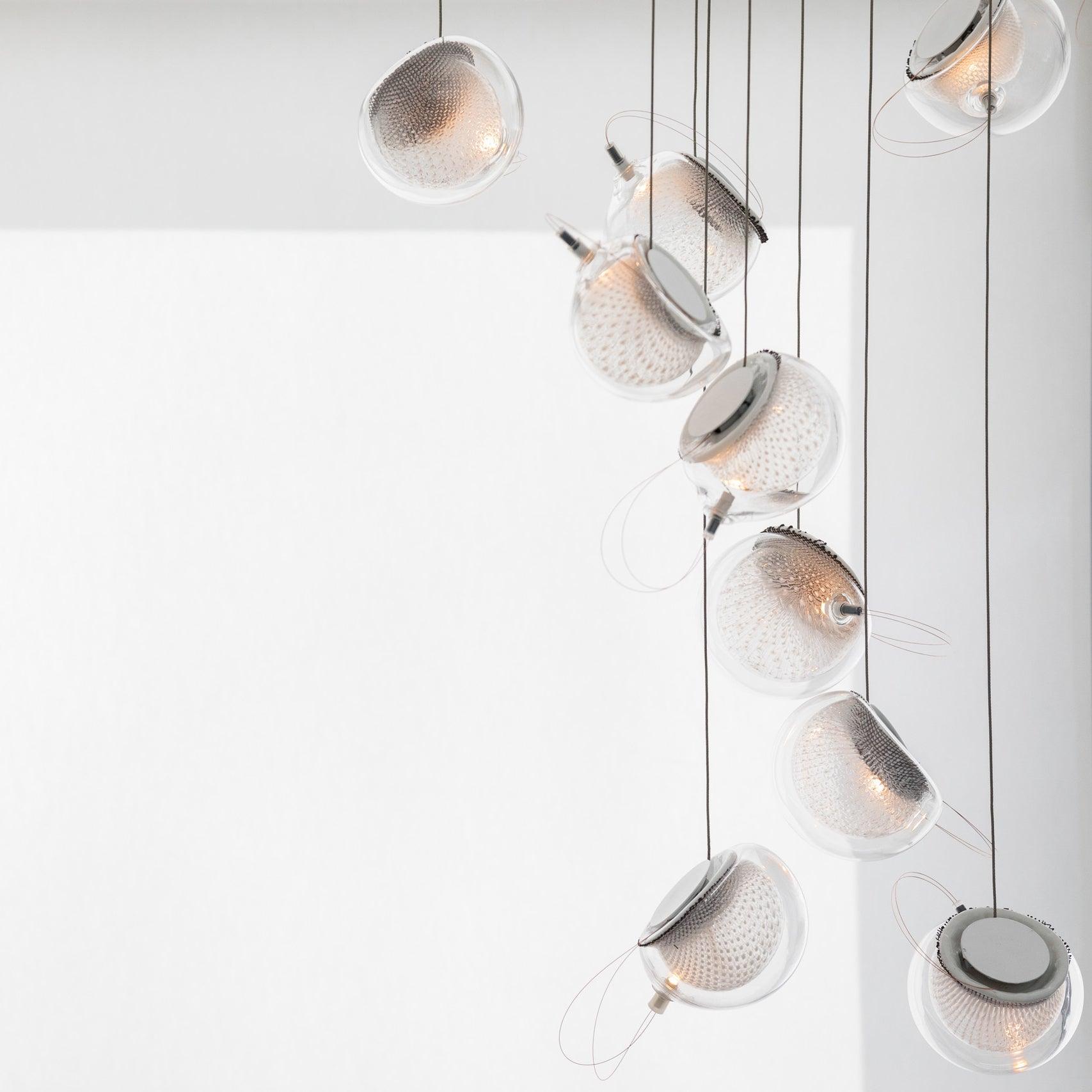 Mesh Glass Pendant Light - Blowlighting