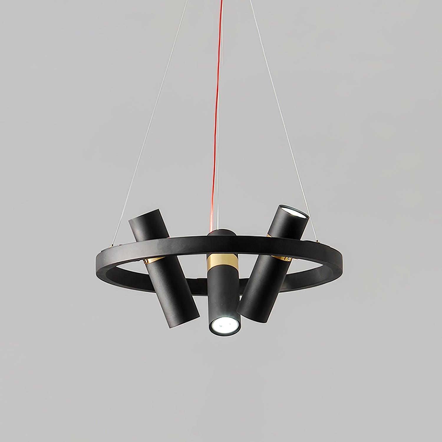 Nova Industrial Acrylic Chandelier - Blowlighting