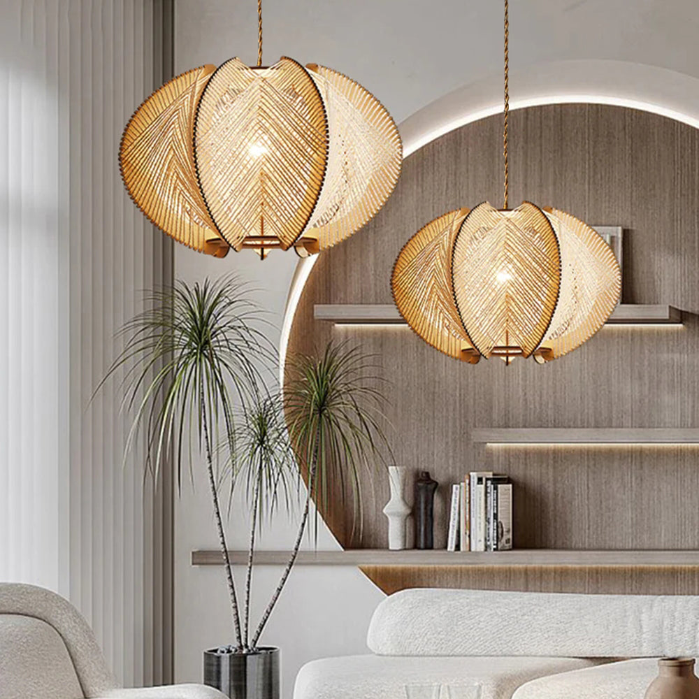 Ritta Rotondo LED Lampade a Sospensione Corda Sala da Pranzo
