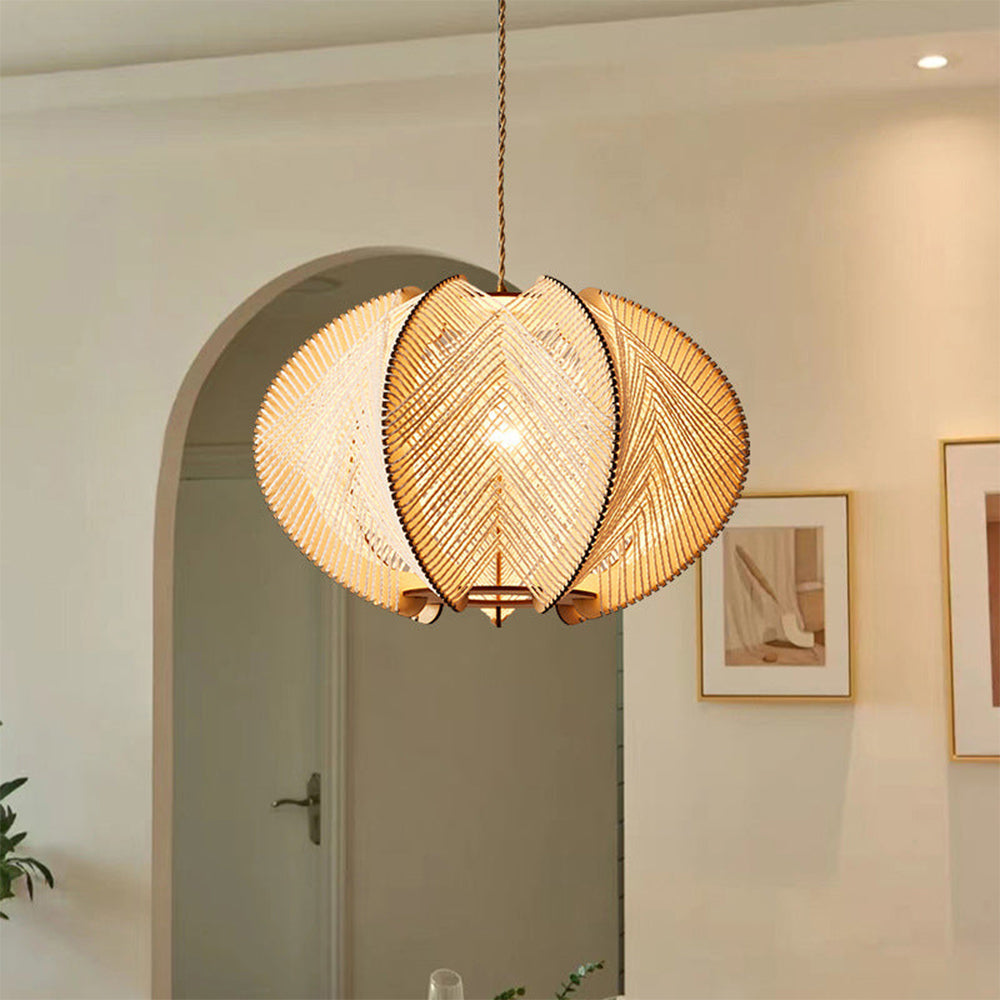 Ritta Rotondo LED Lampade a Sospensione Corda Sala da Pranzo