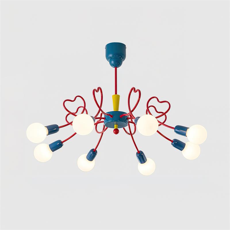 Chandelier Heart-Shaped Playful - Letslighting