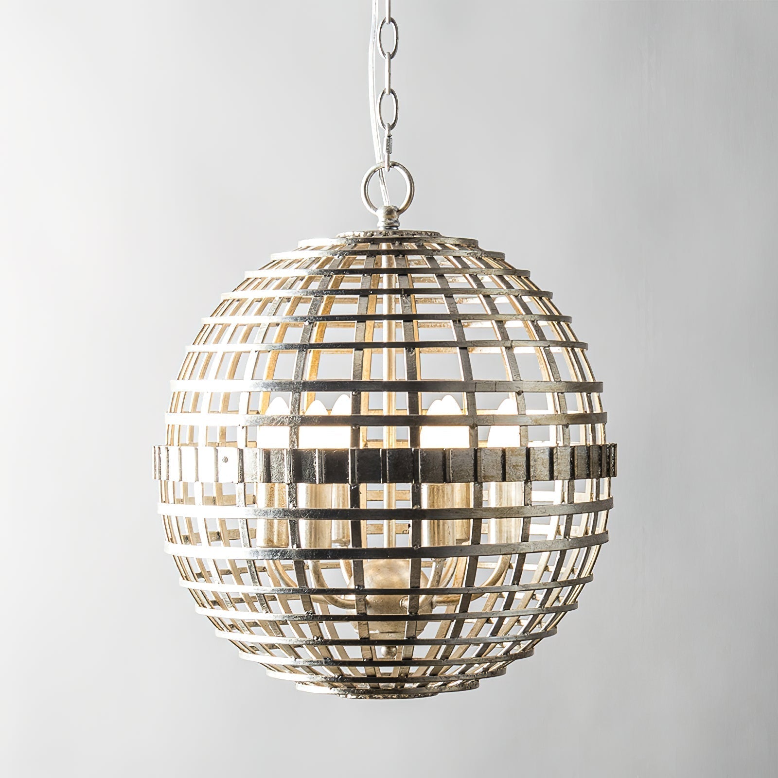 Virinia Individual Creativity Globe Metal Pendant Lamp - Lamp Copper