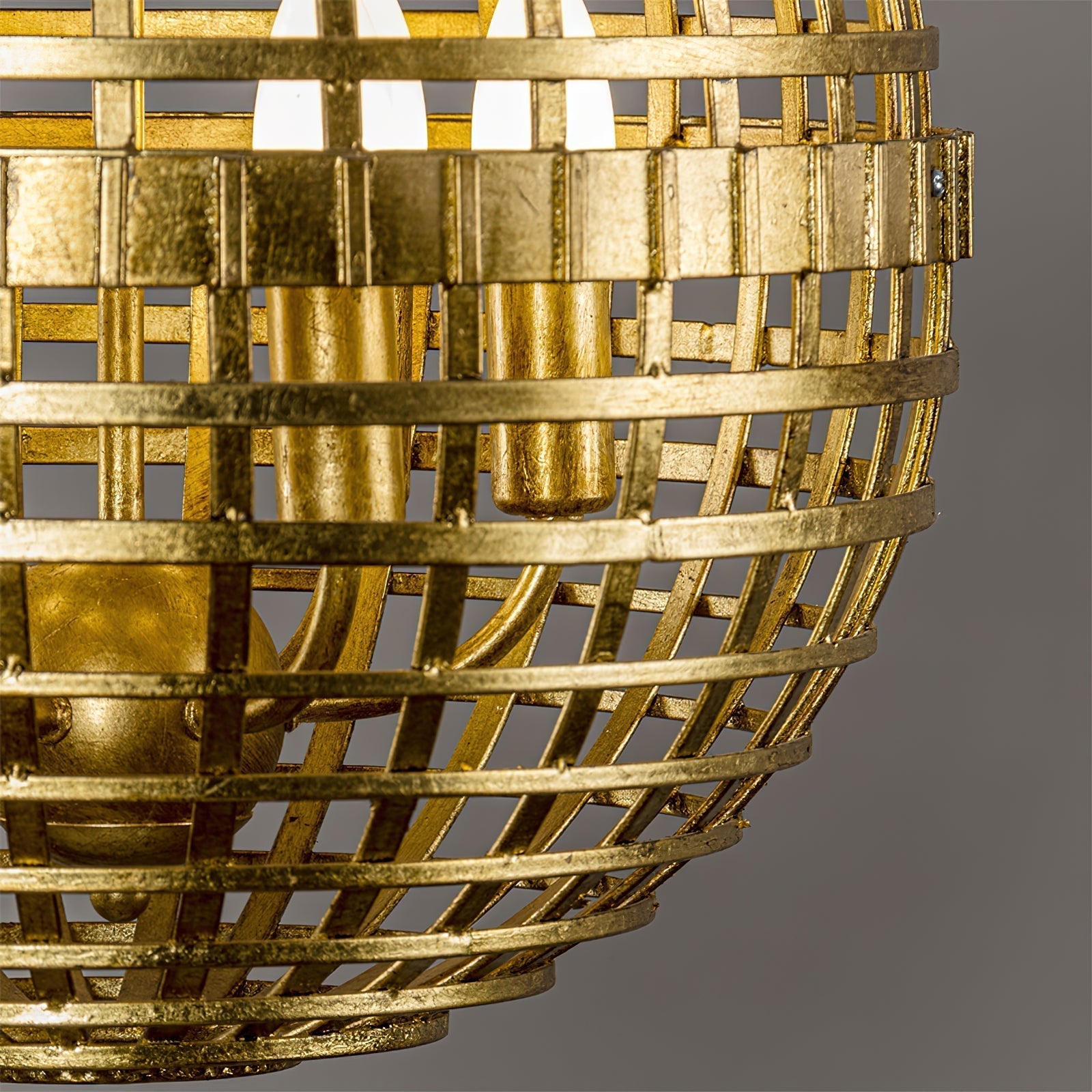 Virinia Individual Creativity Globe Metal Pendant Lamp - Lamp Copper