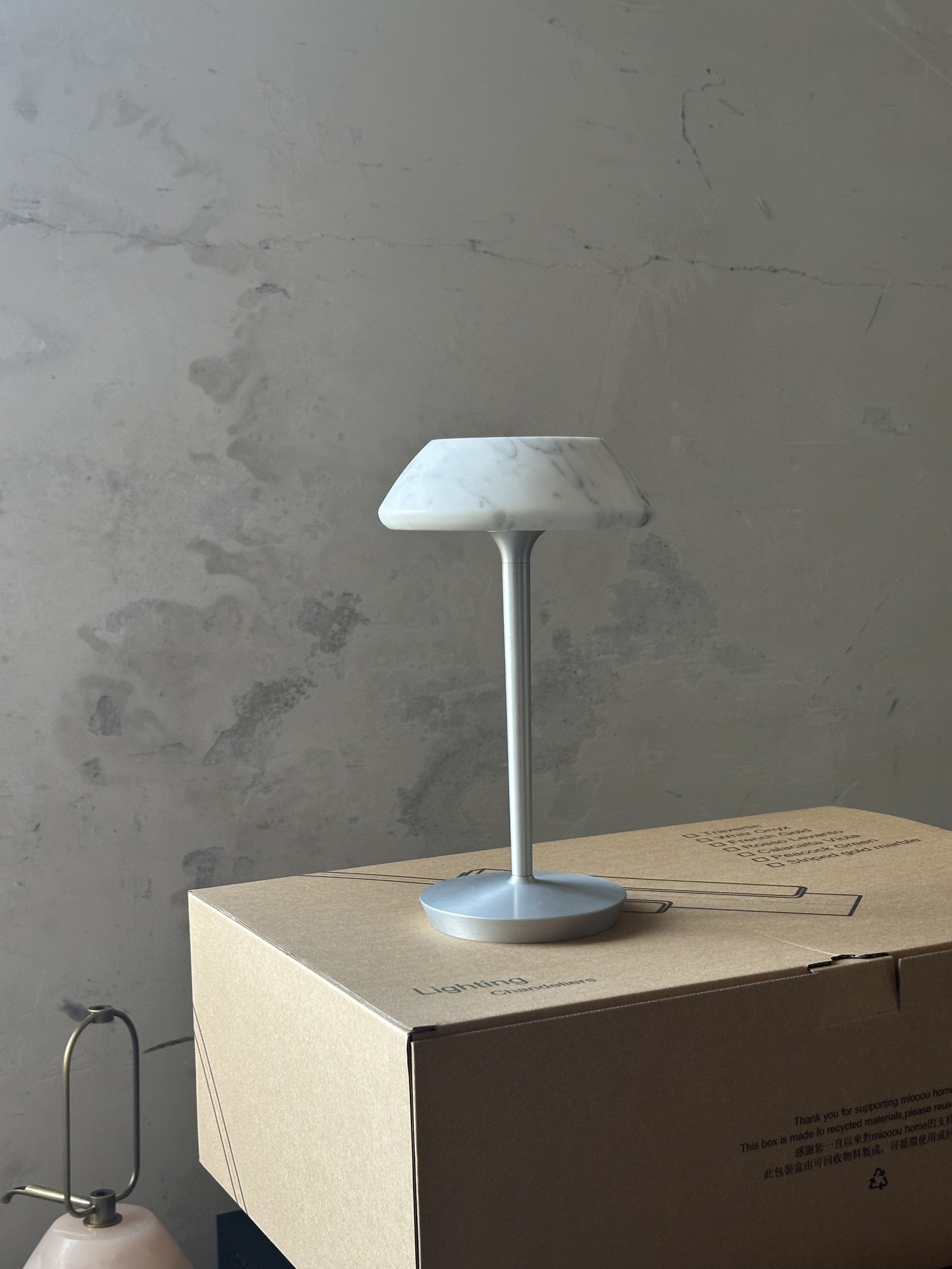 Mini Fiore Table Lamp (built-in battery) - Lamp Copper