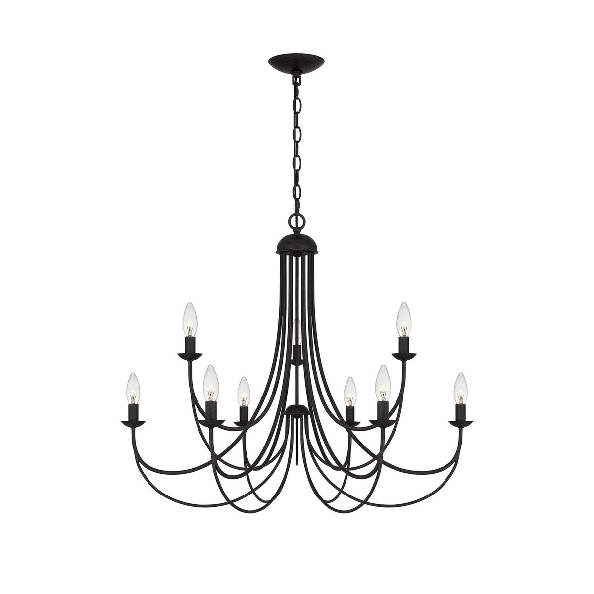 Cotalor Vintage Industrial Metal Chandelier - Lamp Copper