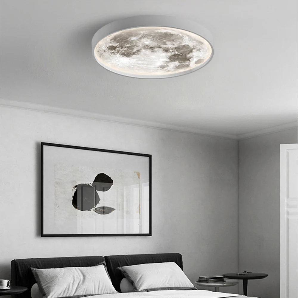 Arisha Moderno Metallo Acrilico Plafoniera Bianco Nero Camera da letto Soggiorno