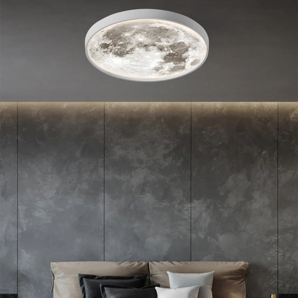 Arisha Moderno Metallo Acrilico Plafoniera Bianco Nero Camera da letto Soggiorno