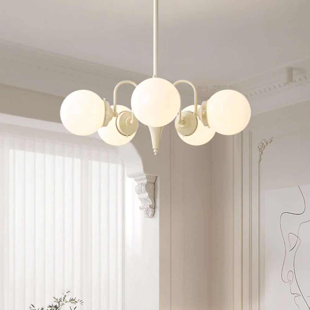 Valentina Moderno Metallo/Vetro Lux Lampadario Oro/Rosso Soggiorno