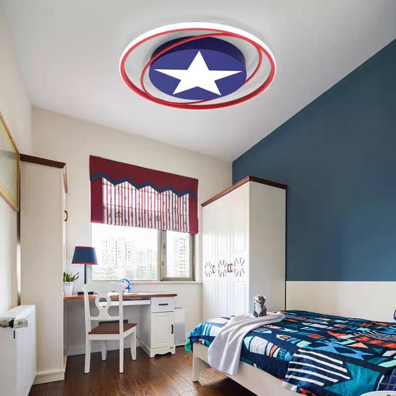 Modern Design Rotonda LED Metallo Plafoniere Sala Studio/Soggiorno