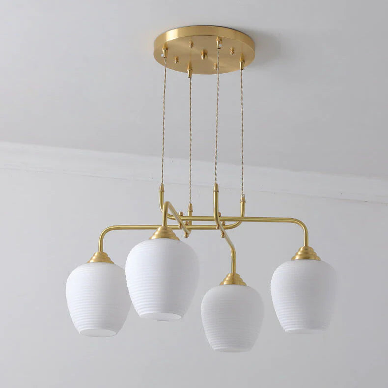 Valentina Mordeno LED Lux Lampadario Oro Metallo Soggiorno