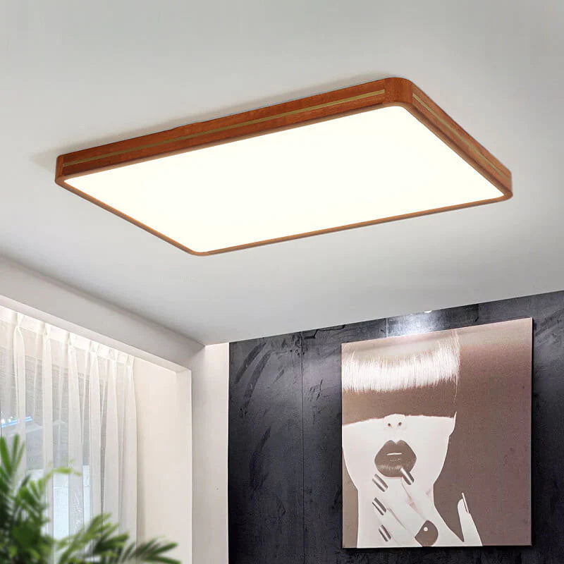 Muto Moderno Legno/Metallo/Acrilico Plafoniera Camera da letto/Soggiorno