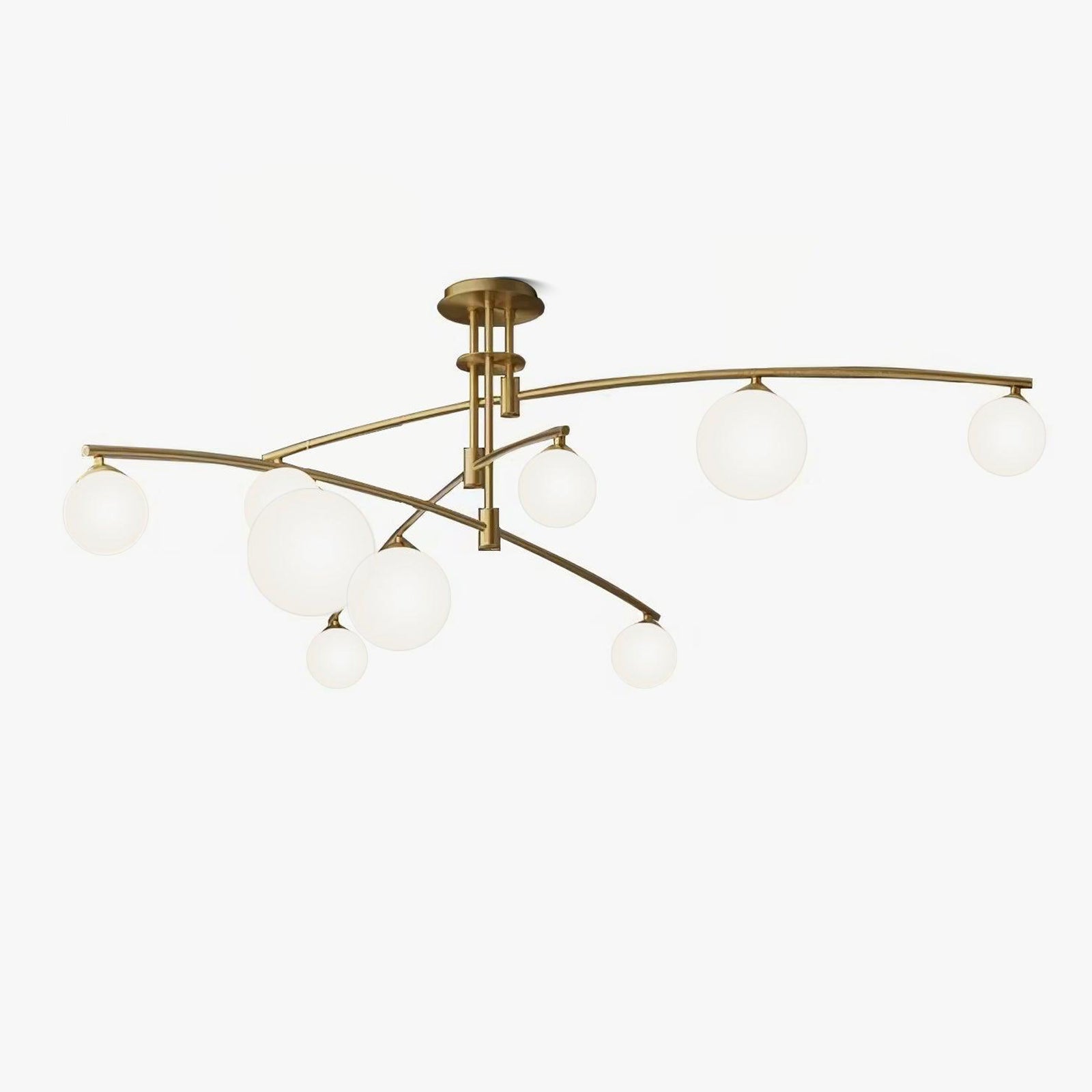 Modern Long Arm Chandelier - Blowlighting