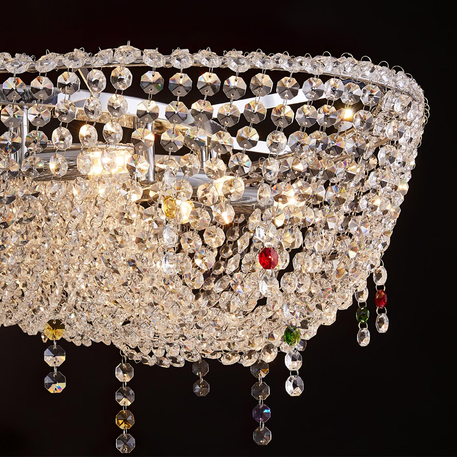 Aeliora Embellished Crystal Pendant Light - Blowlighting