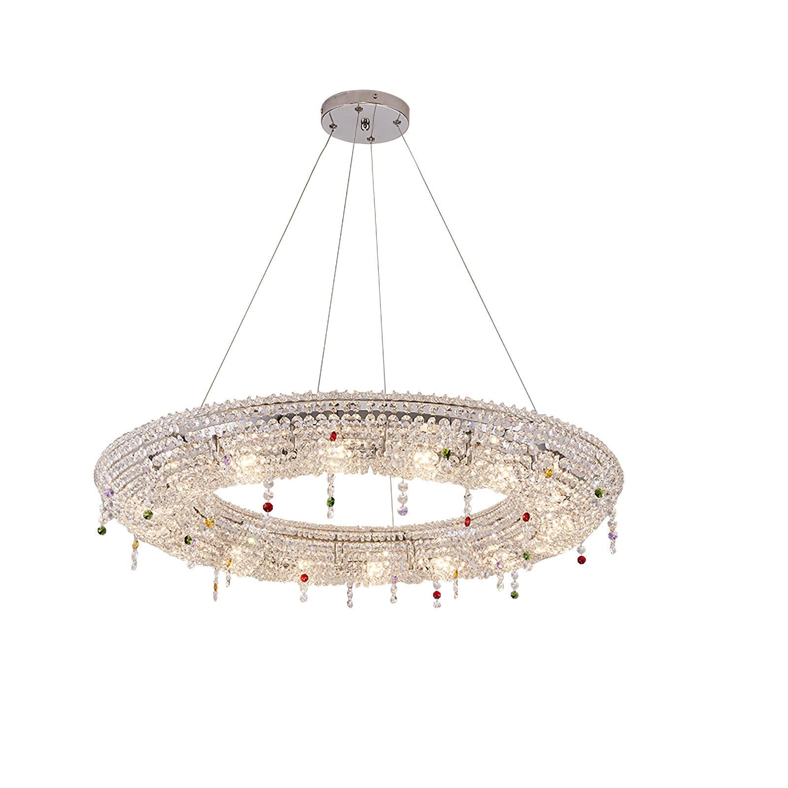 Aeliora Embellished Crystal Pendant Light - Blowlighting