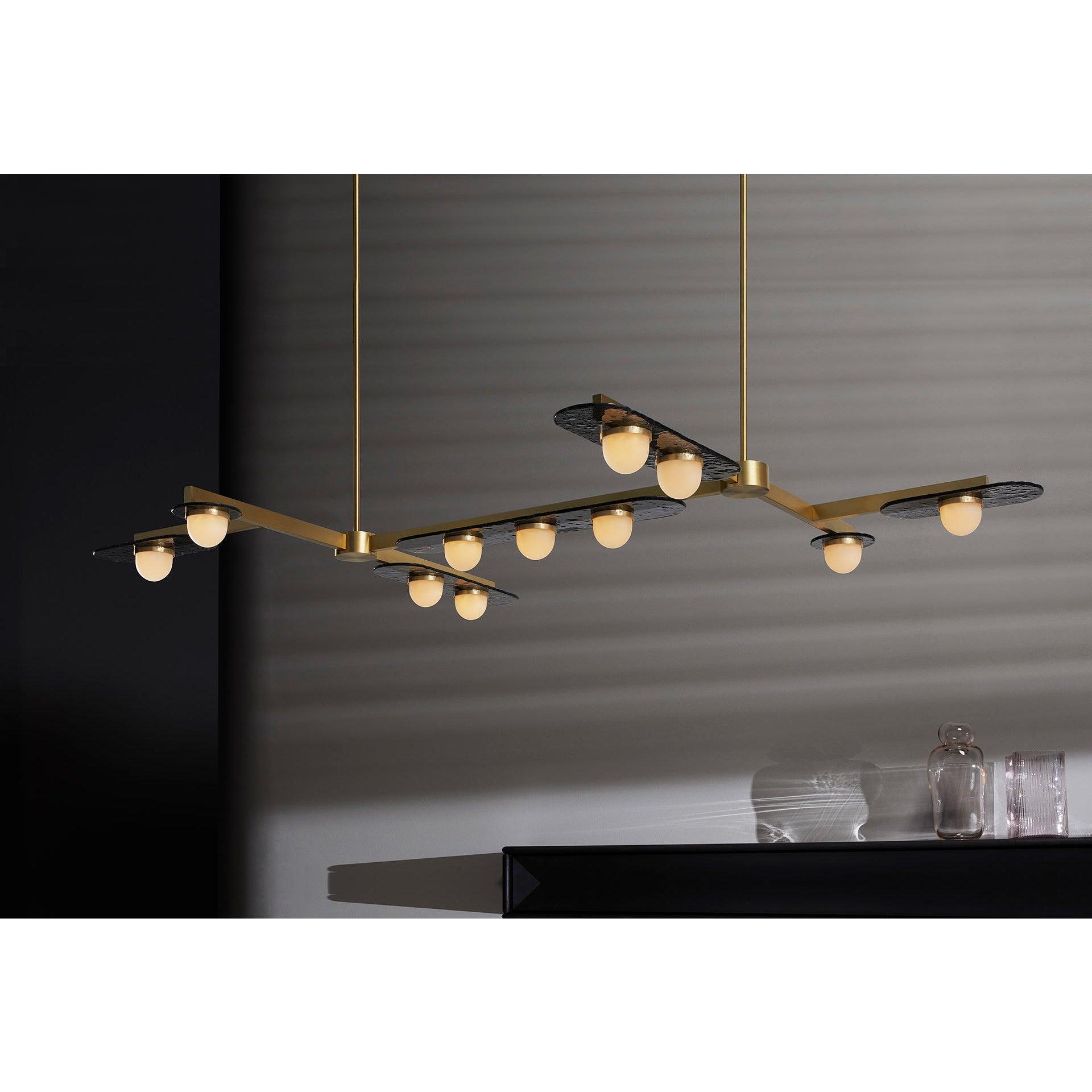 Modulo Horizontal Chandelier - Blowlighting