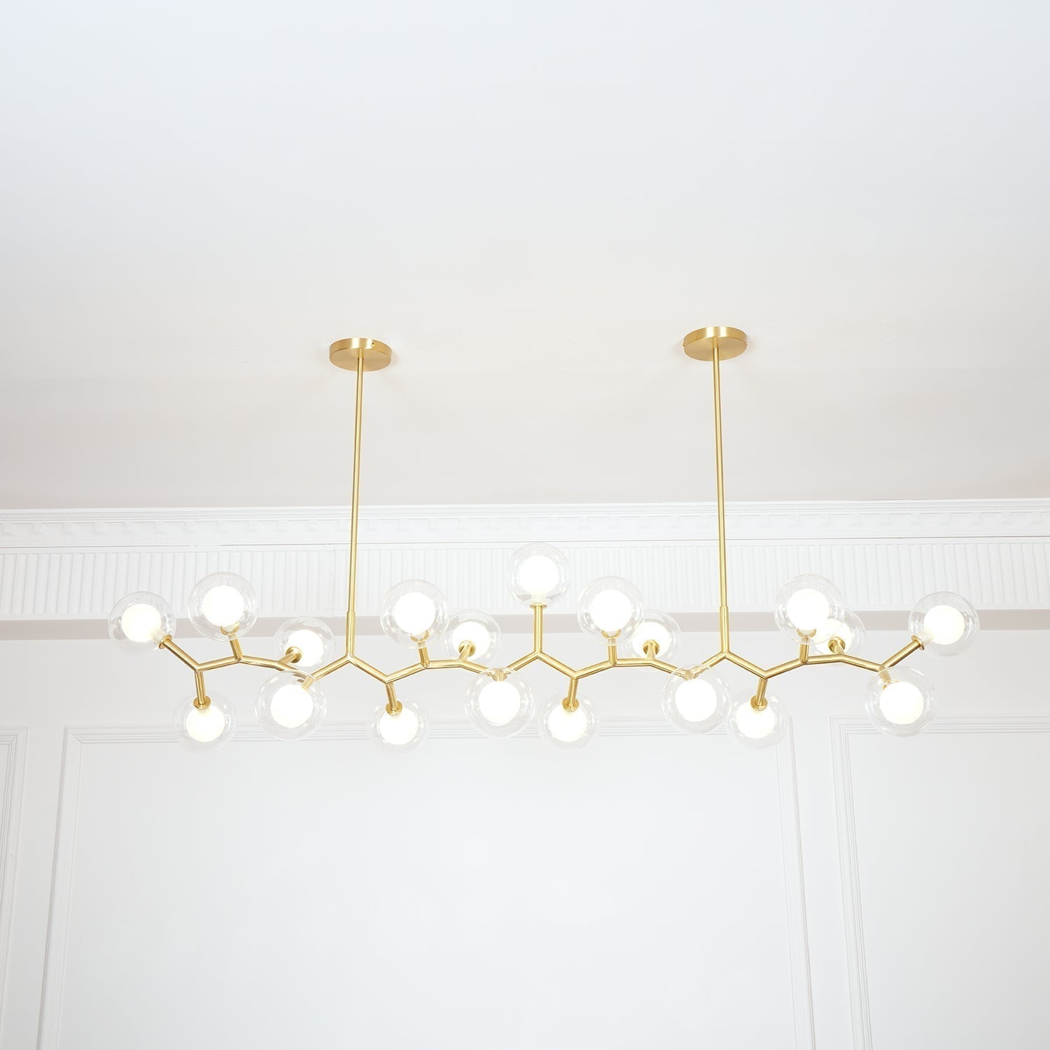 Aeliora Branch Brass Pendant Light - Blowlighting
