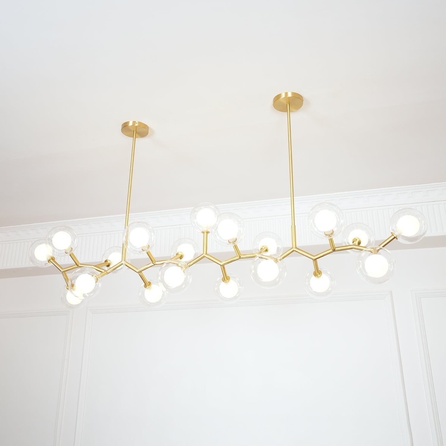 Aeliora Branch Brass Pendant Light - Blowlighting