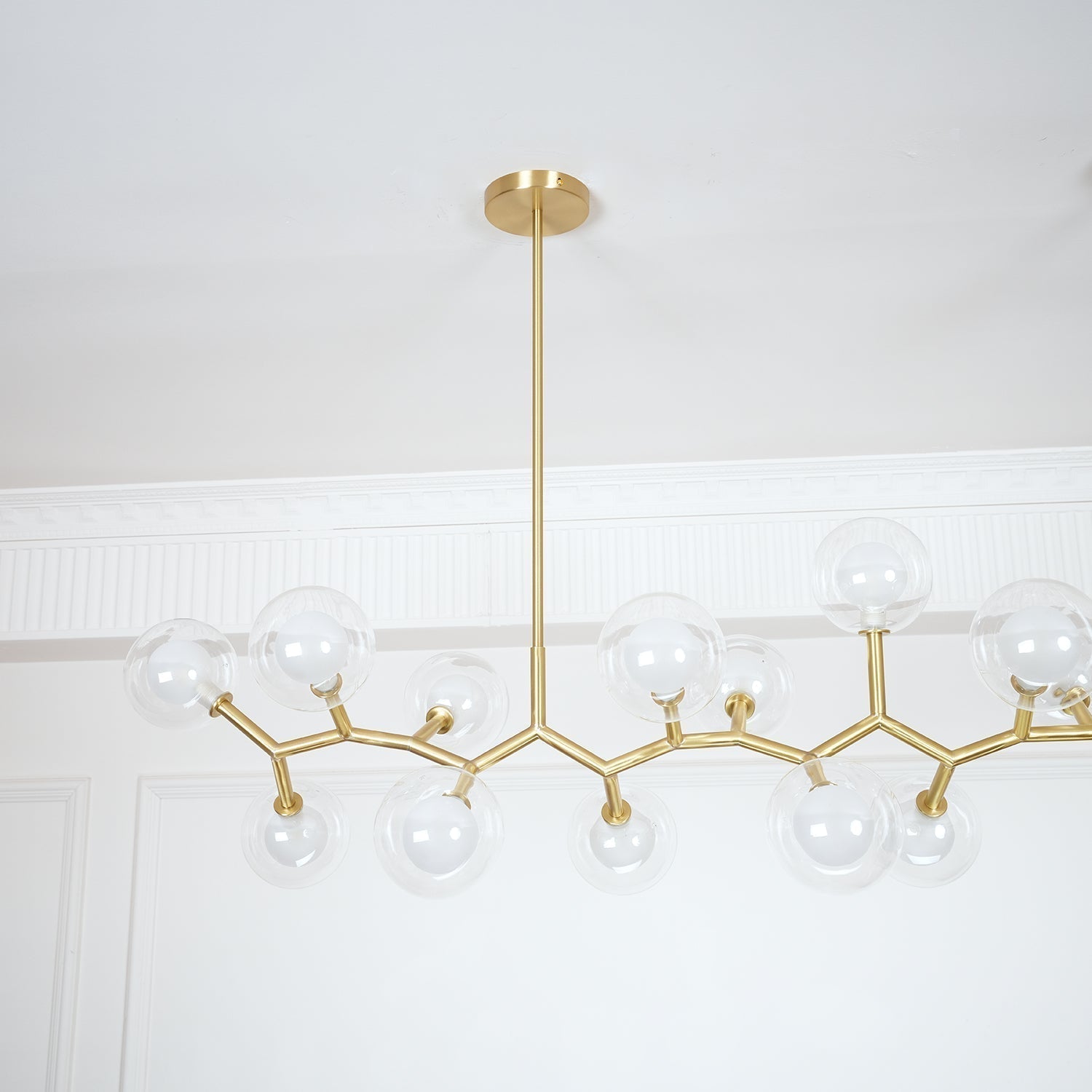 Aeliora Branch Brass Pendant Light - Blowlighting