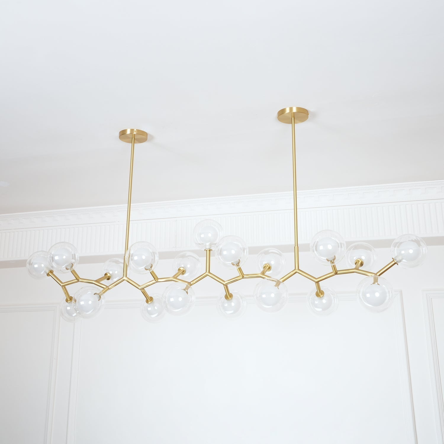 Aeliora Branch Brass Pendant Light - Blowlighting