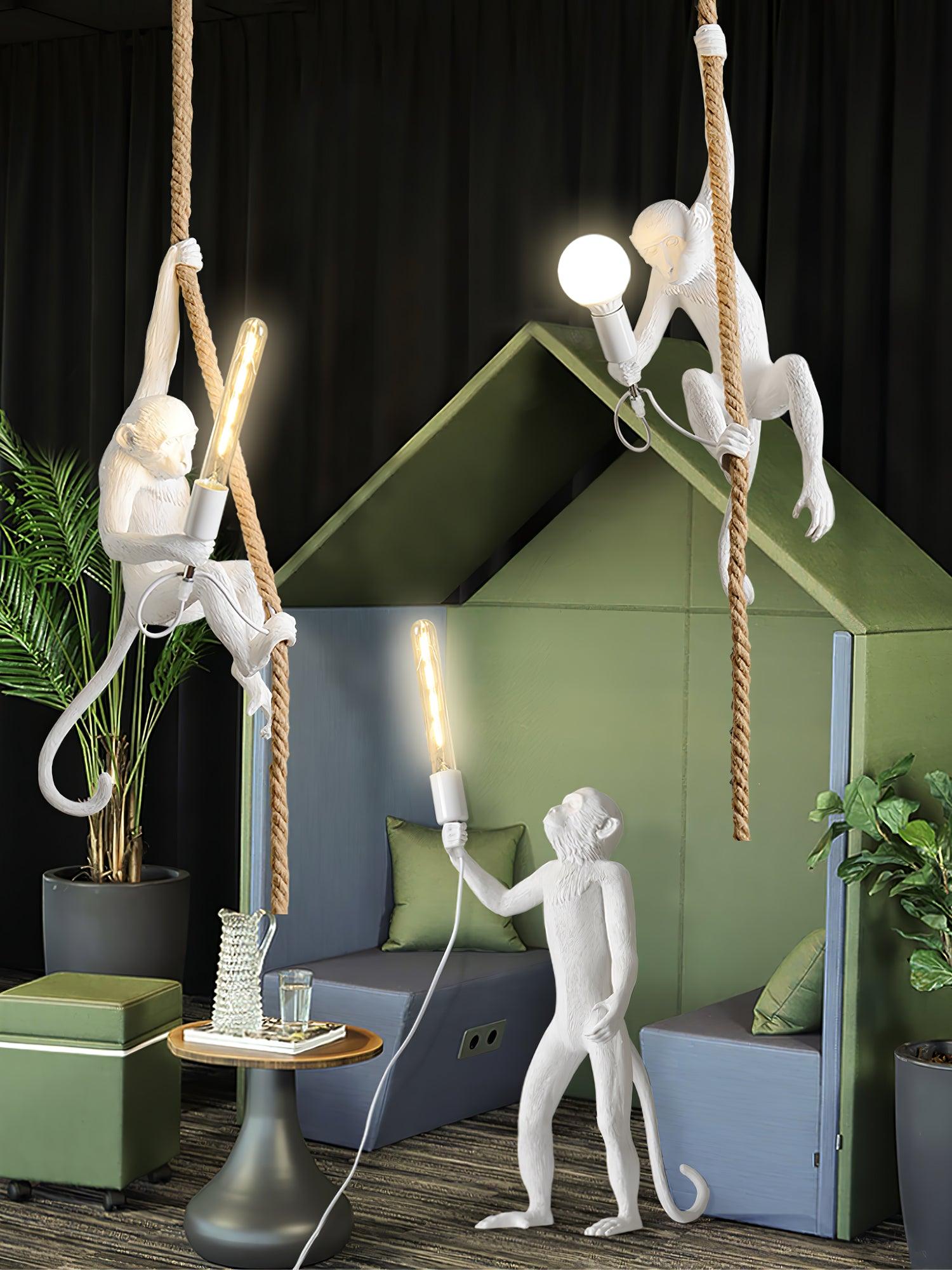 Monkey Pendant Lamp - Blowlighting