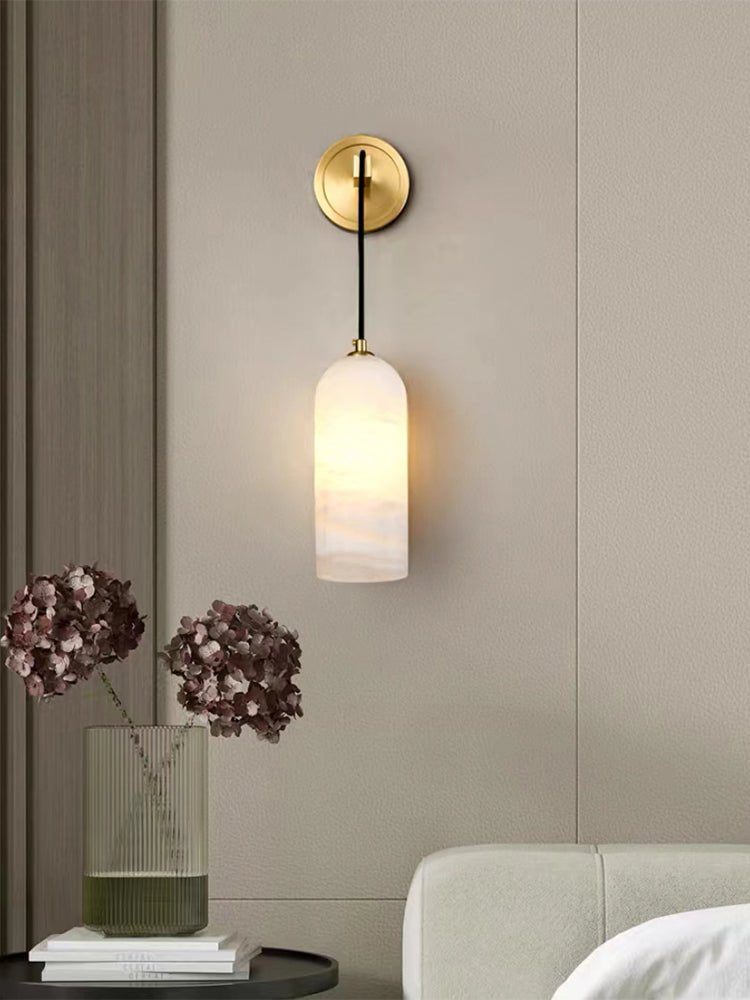 Vaelara Pendant Alabaster Wall Light - Neutralighting