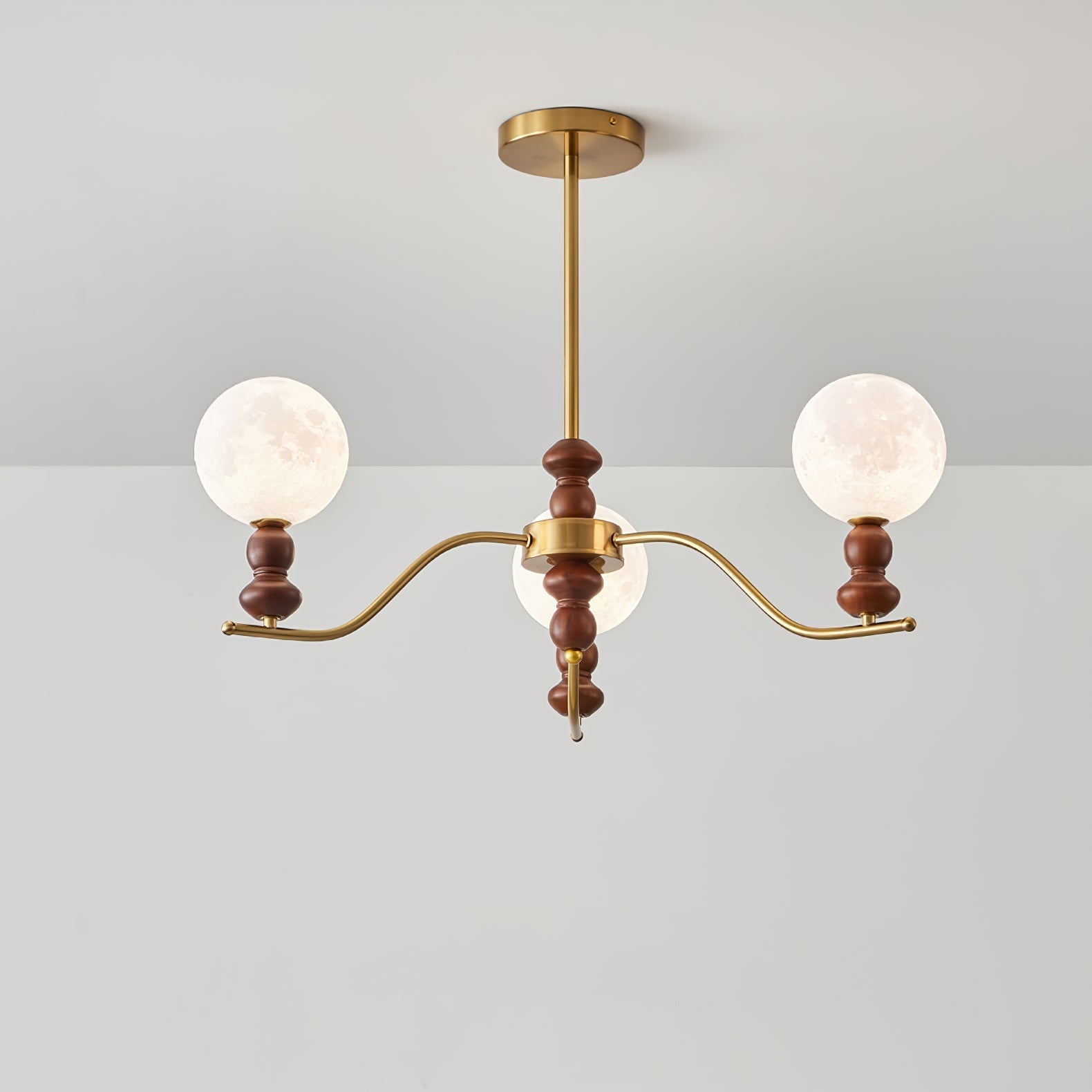 Moonlit Globe Chandelier - Blowlighting