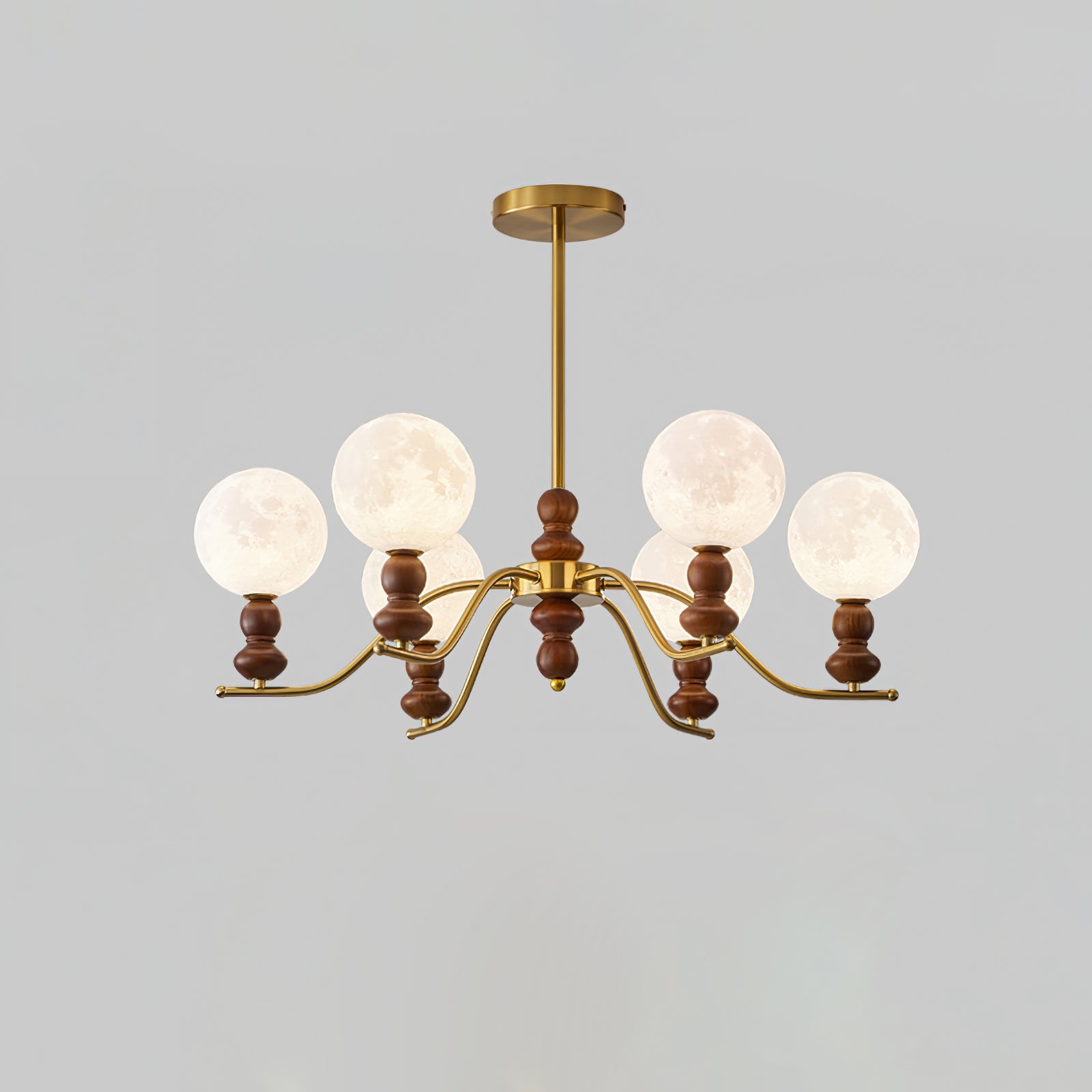 Moonlit Globe Chandelier - Blowlighting