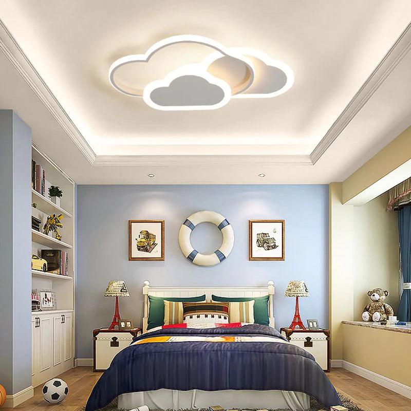 Valentina Moderno LED Stella Metallo Acrilico Plafoniere Camera da Letto