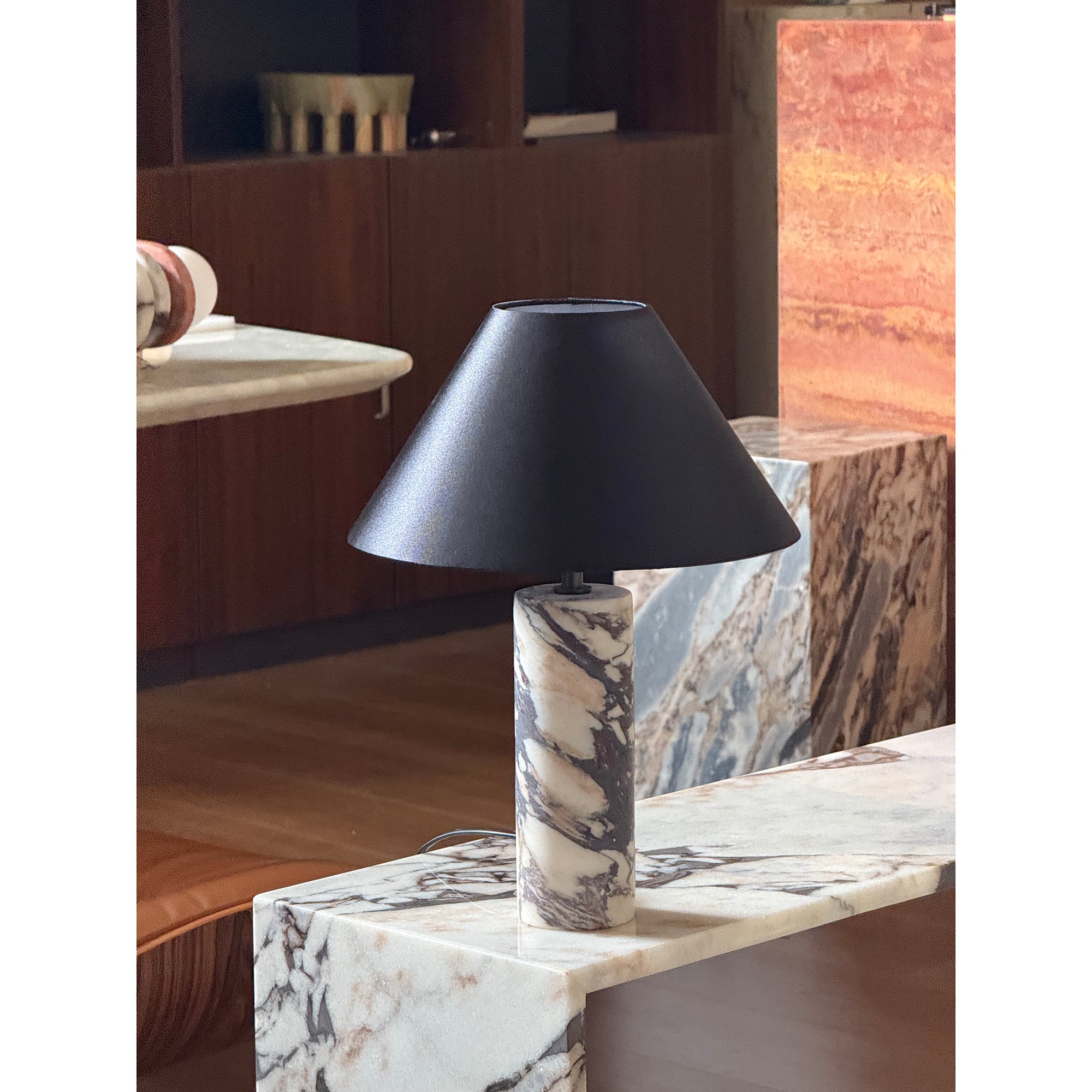 Morola Table Lamp - Lamp Copper