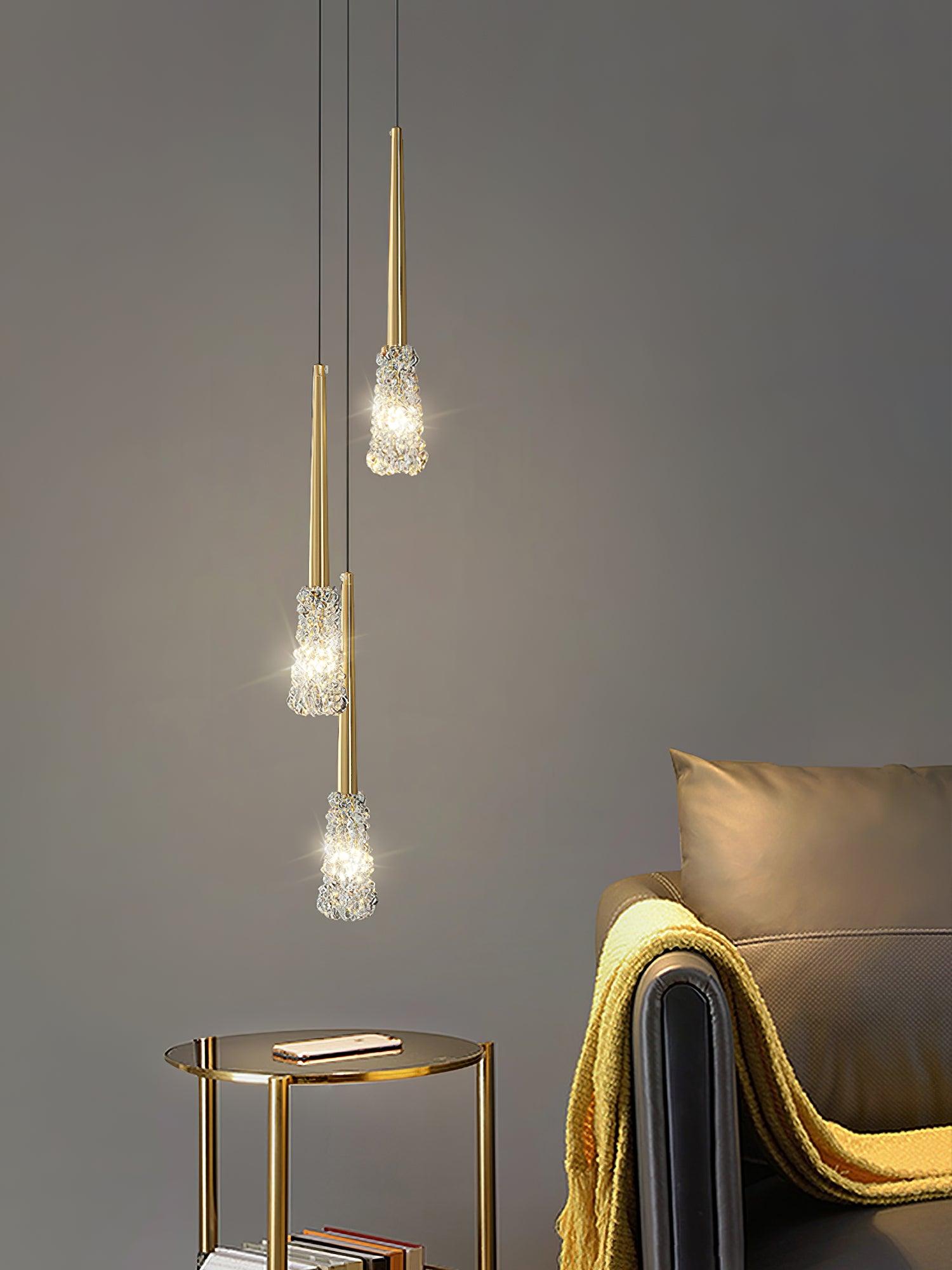 Mozzi Crystal Pendant Light - Blowlighting