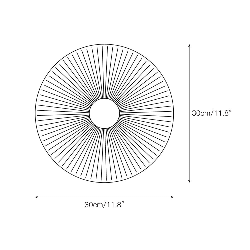 Nytheos Modern Minimalist Resin Glass Wall Lamp - Lamp Copper