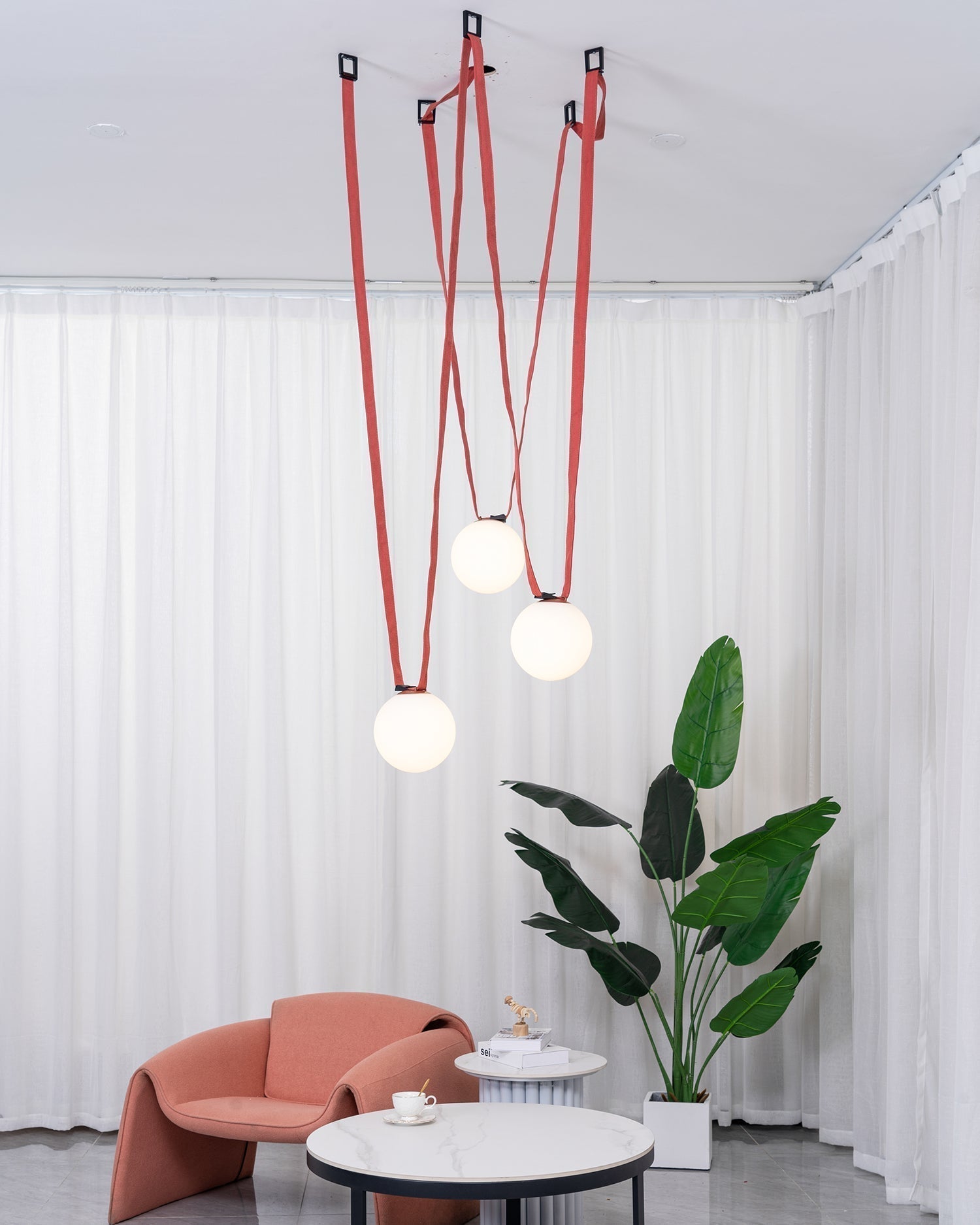 Multiple Belt Art Pendant Light - Blowlighting