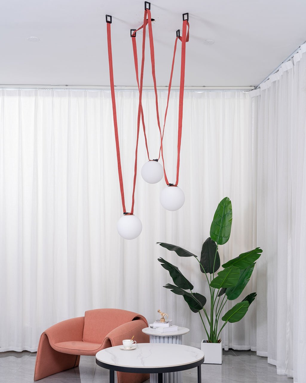 Multiple Belt Art Pendant Light - Blowlighting
