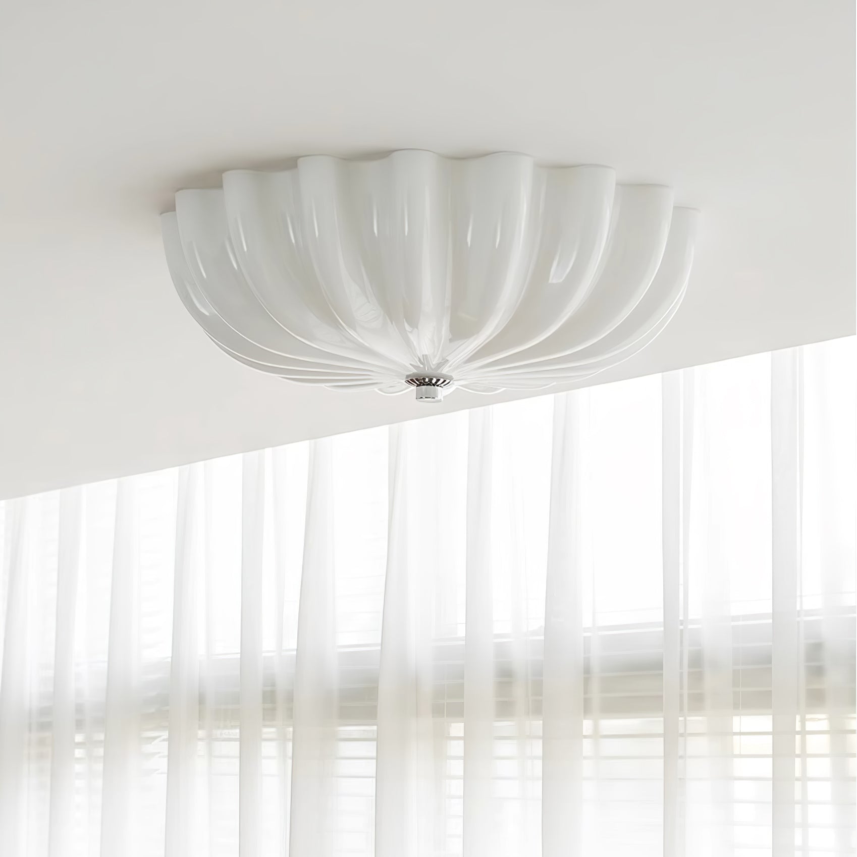 Valentina Lampada da Soffitto in Vetro Soffiato