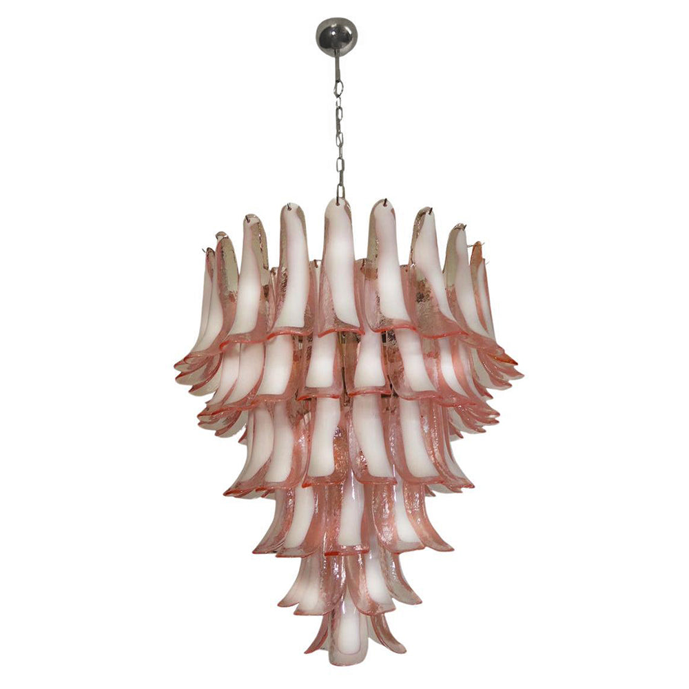 Alsorisra Postmodern Luxury Petal Glass Chandelier - Lamp Copper