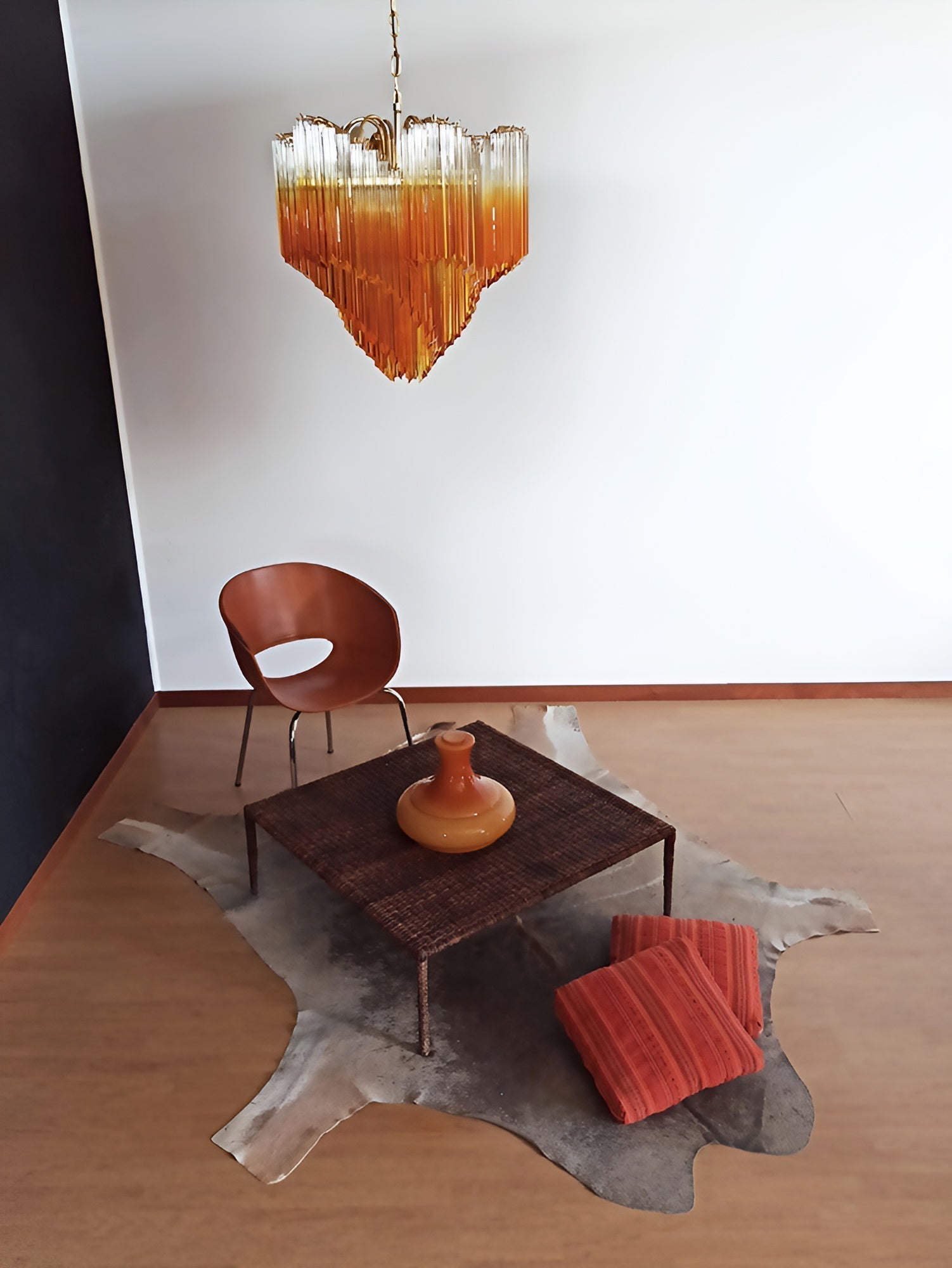 Evmararae Gradient Glass Chandelier - Blowlighting