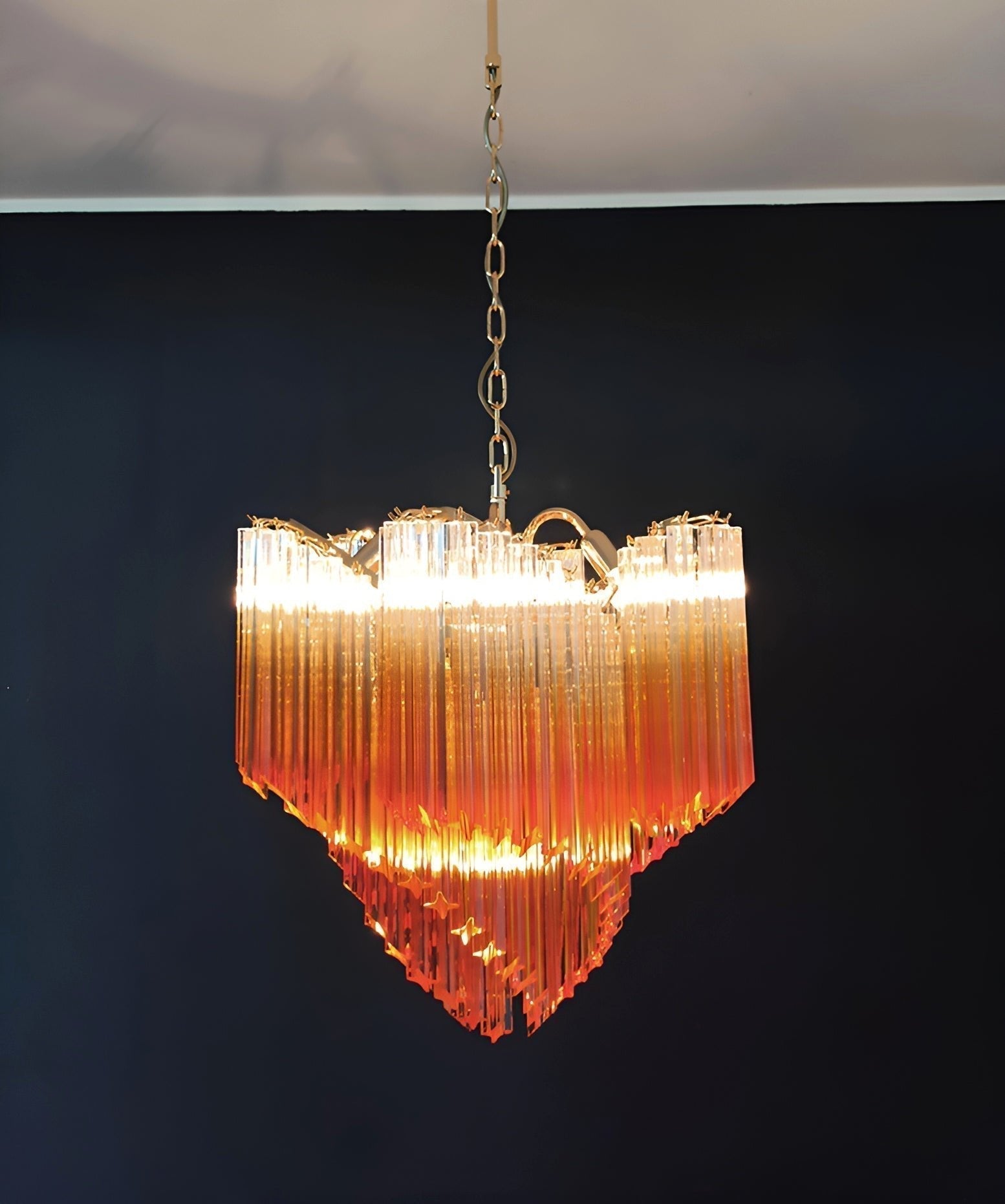 Evmararae Gradient Glass Chandelier - Blowlighting