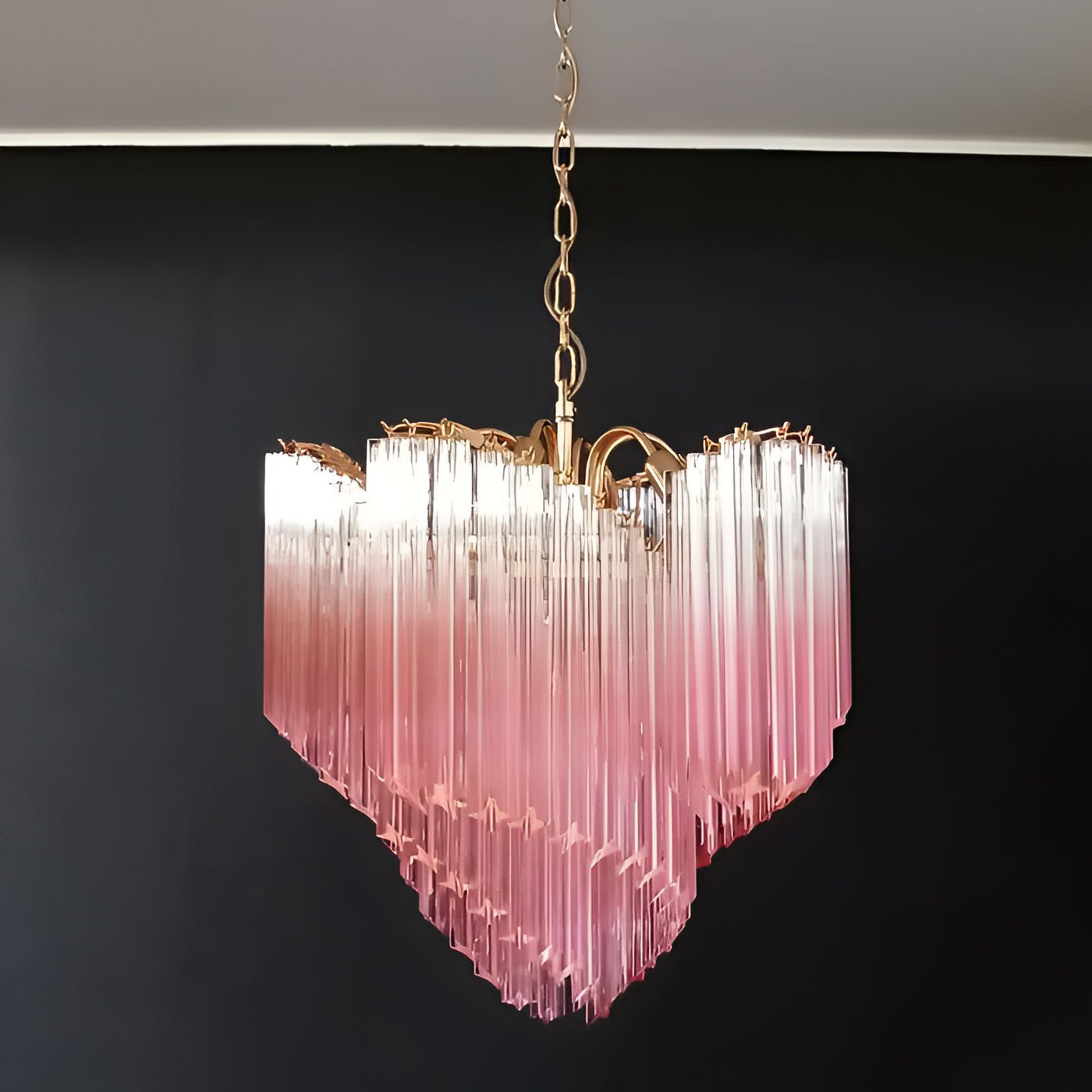 Evmararae Gradient Glass Chandelier - Blowlighting