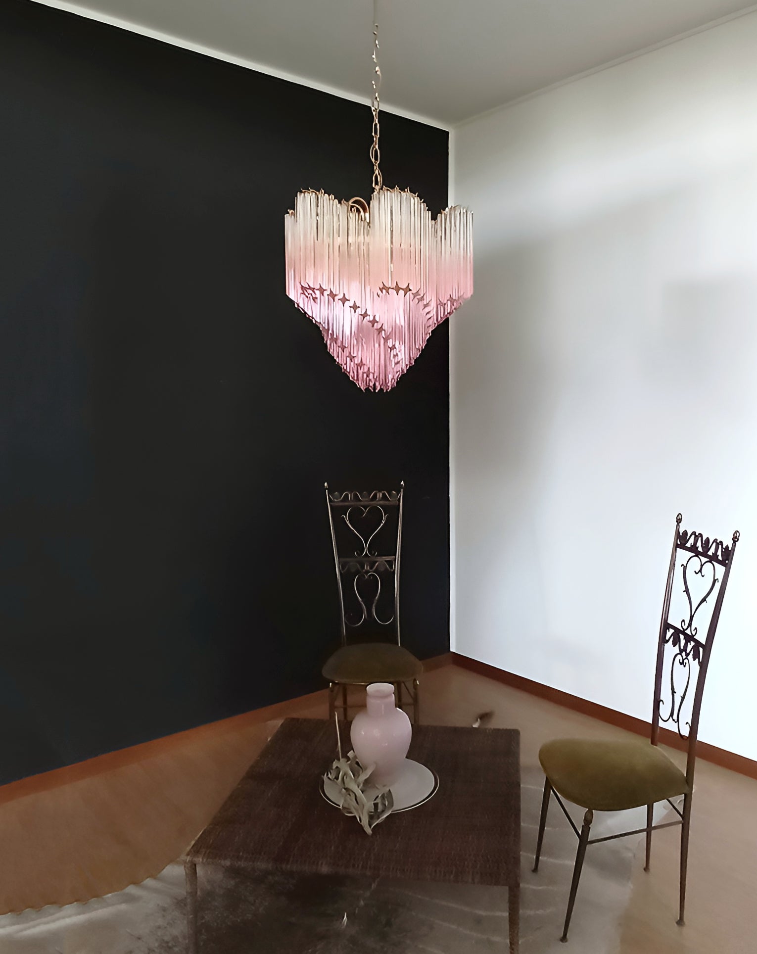 Evmararae Gradient Glass Chandelier - Blowlighting