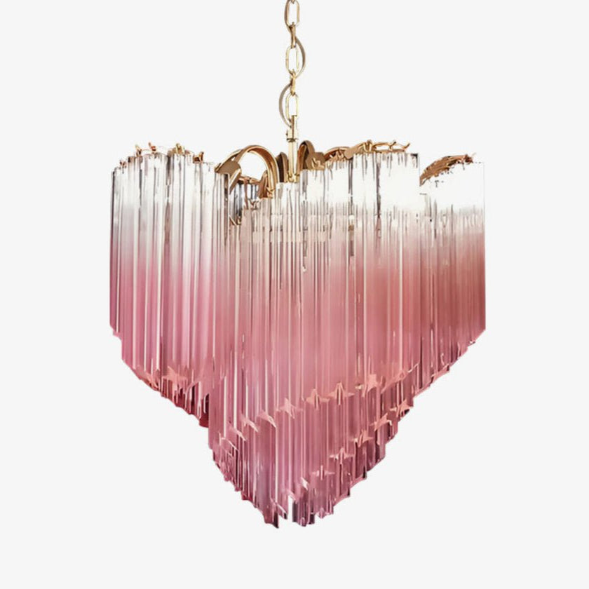Evmararae Gradient Glass Chandelier - Blowlighting