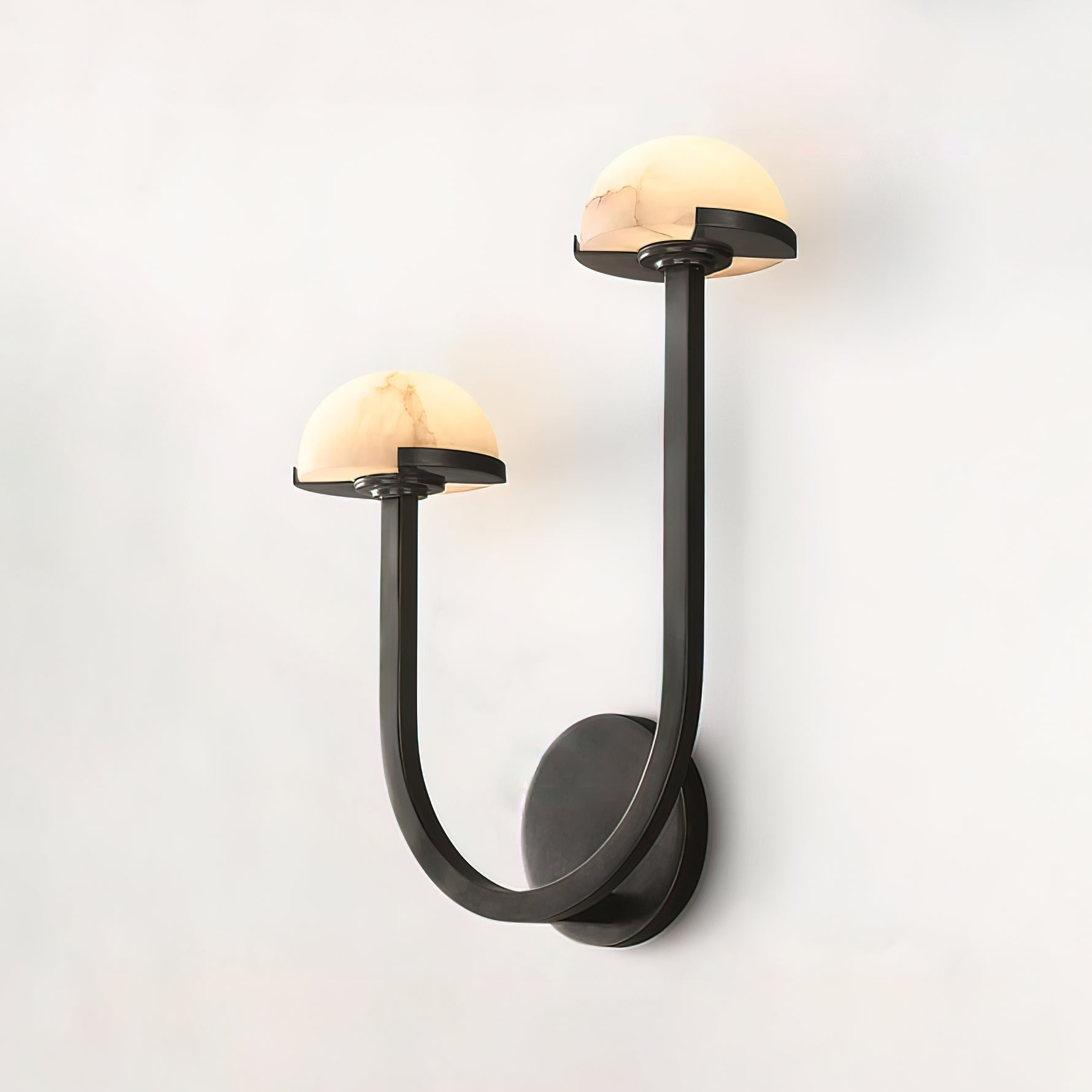 Vitalira Double Alabaster Wall Light - Blowlighting