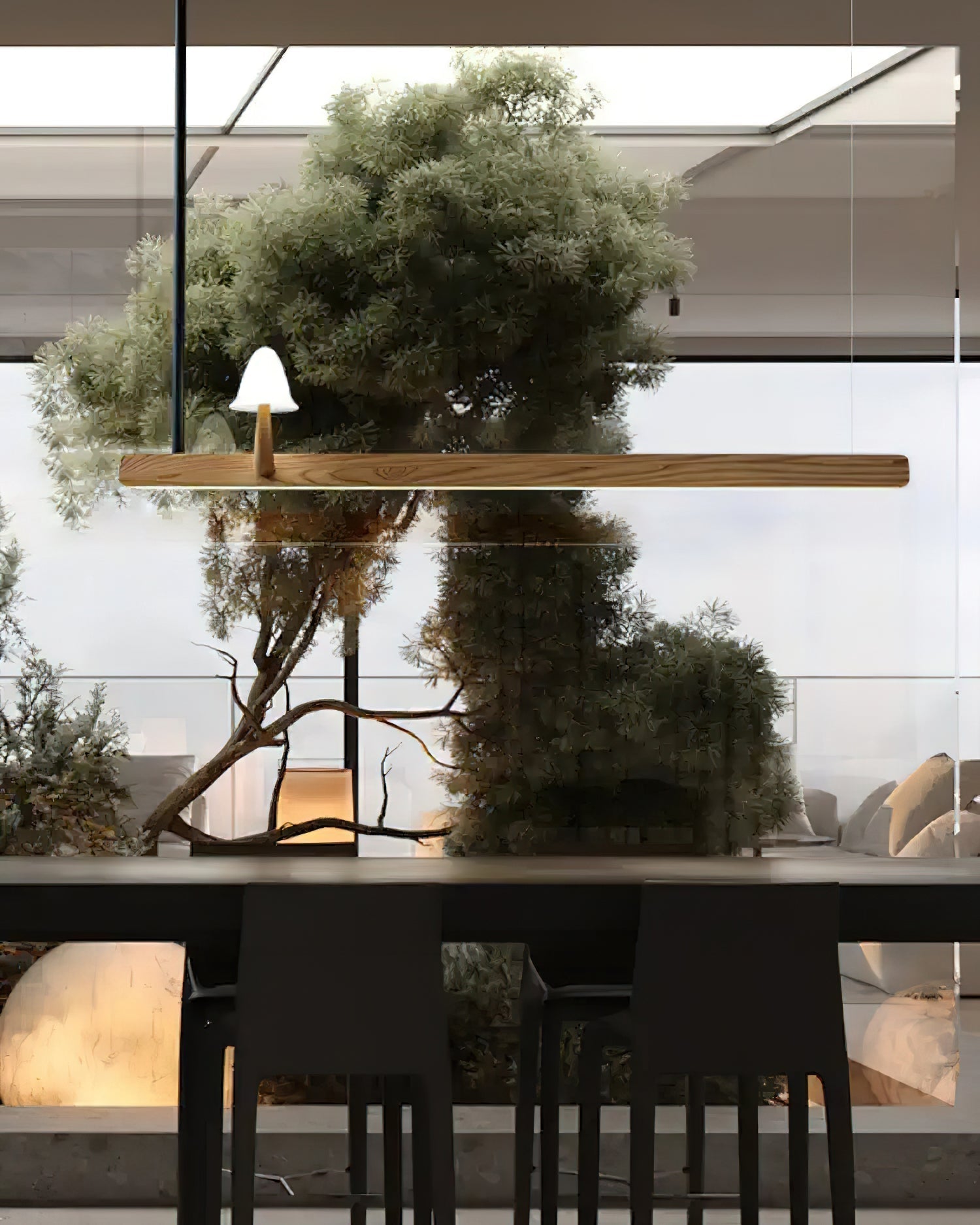 Mushroom Beam Chandelier - Blowlighting