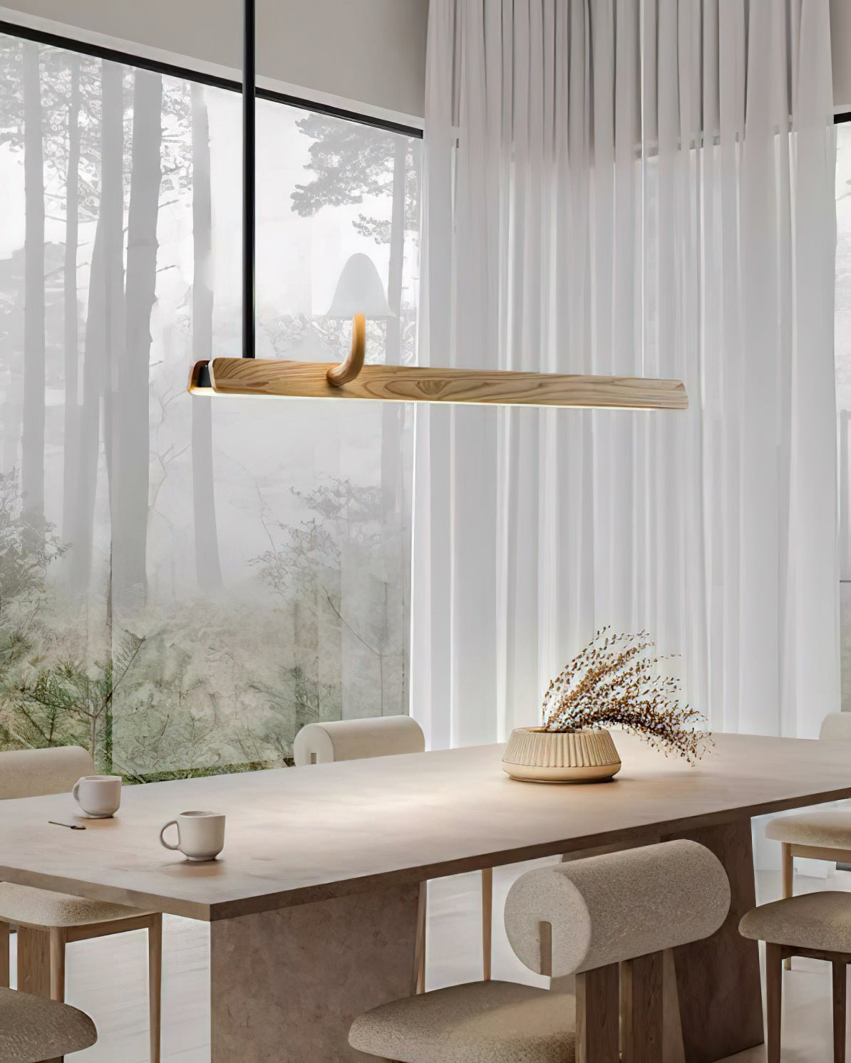 Mushroom Beam Chandelier - Blowlighting