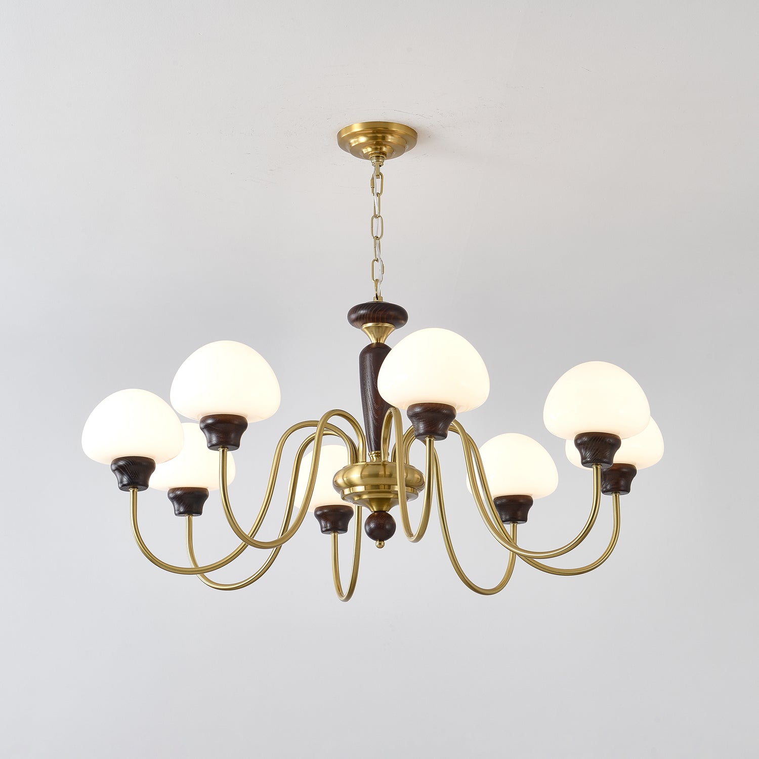 Mushroom Cap Chandelier - Blowlighting