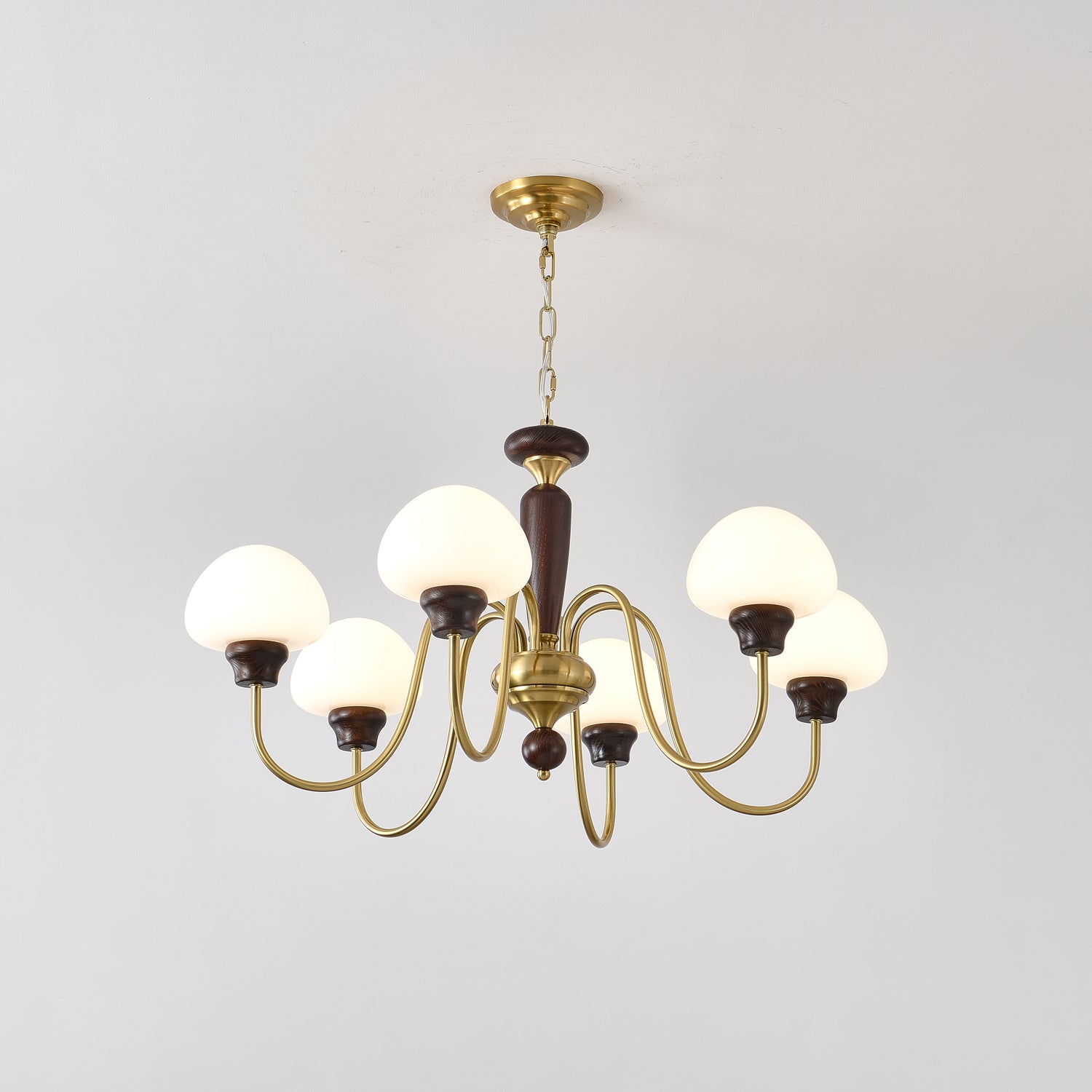 Mushroom Cap Chandelier - Blowlighting
