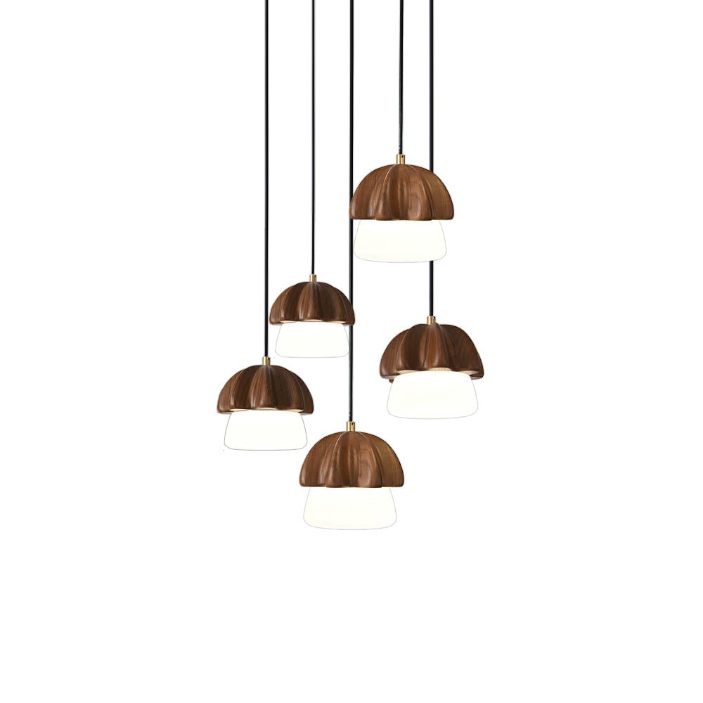 Mushroom Cluster Chandelier - Blowlighting