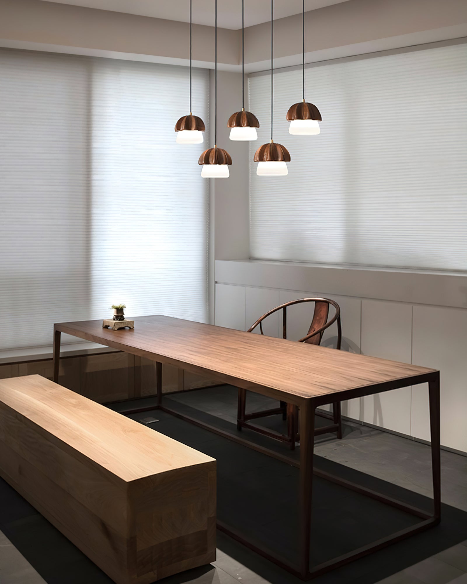 Mushroom Cluster Chandelier - Blowlighting