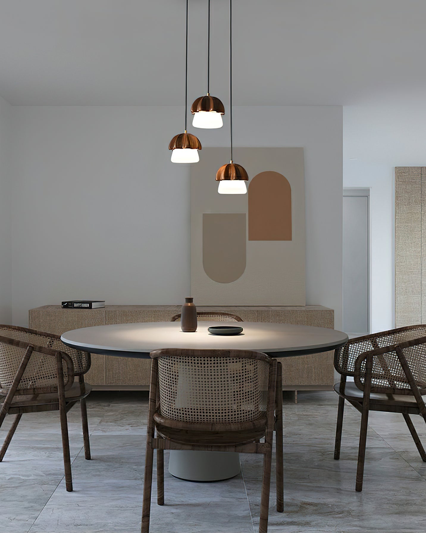 Mushroom Cluster Chandelier - Blowlighting