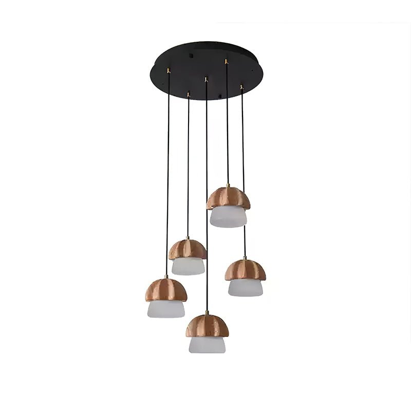 Mushroom Cluster Chandelier - Blowlighting