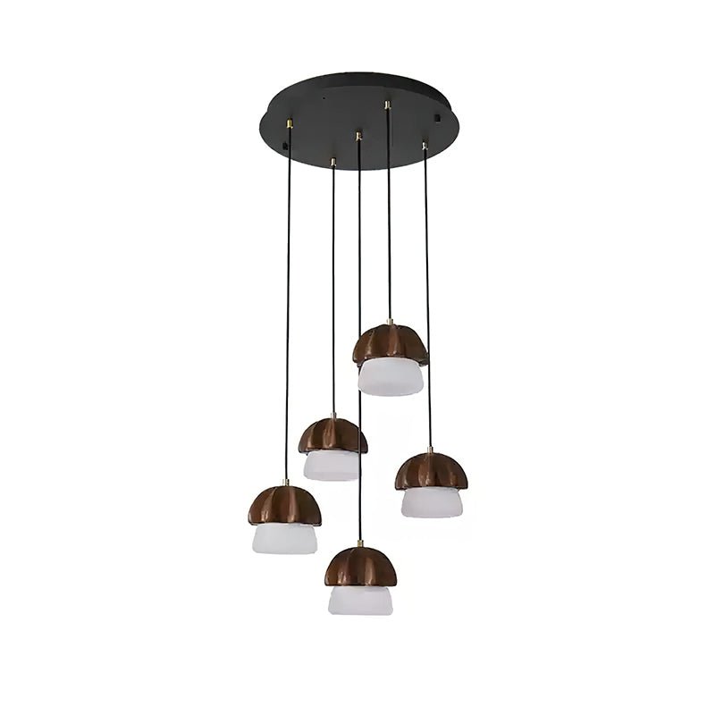 Mushroom Cluster Chandelier - Blowlighting